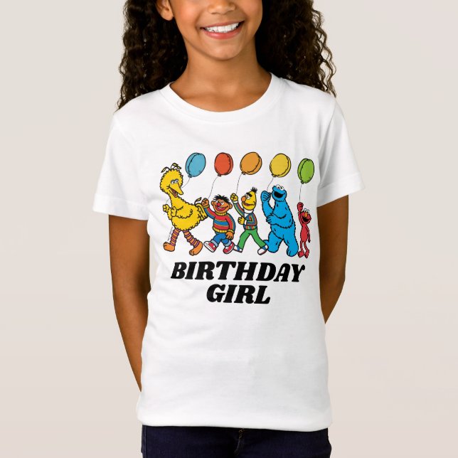 Sesame Street Pals | Party Balloons T-Shirt (Vorderseite)