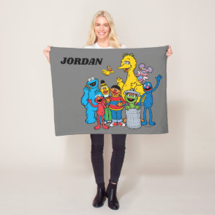 Sesame Street Pals Waving Fleecedecke