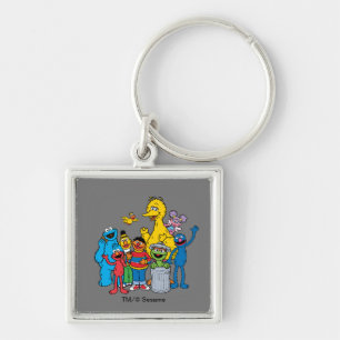 Sesame Street Pals Waving Schlüsselanhänger