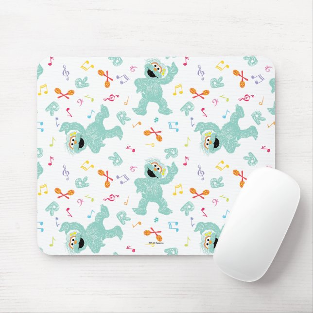 Sesame Street | Rosita Musik Kritzelmuster Mousepad (Mit Mouse)