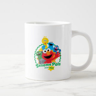 Sesame Street Sesame-Freunde seit 1969 Jumbo-Tasse