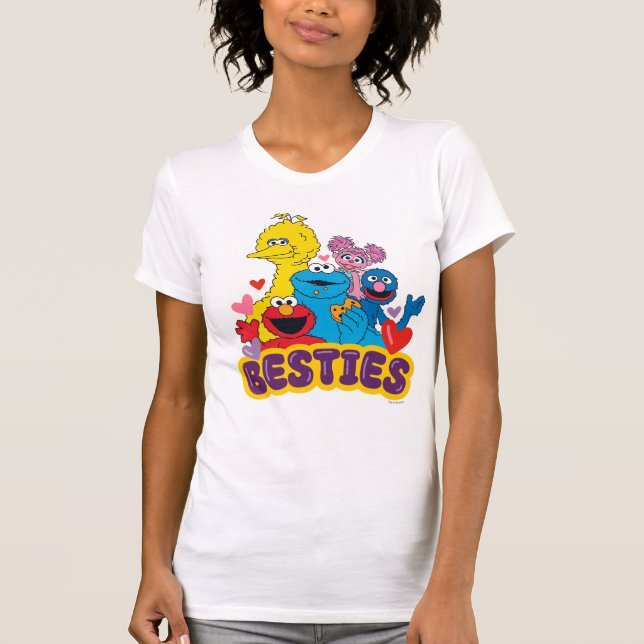 Sesame Street Valentine Besties T-Shirt (Vorderseite)
