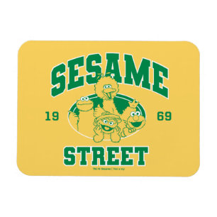 Sesame Street   Vintage 1969 Magnet