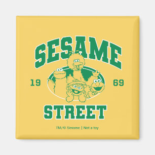 Sesame Street   Vintage 1969 Magnet