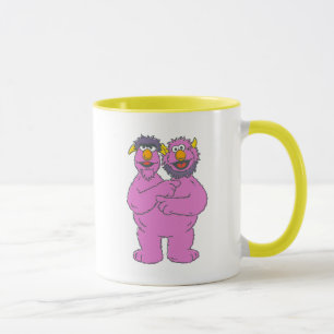 Sesame Street Zwei-Köpfe-Monster Tasse