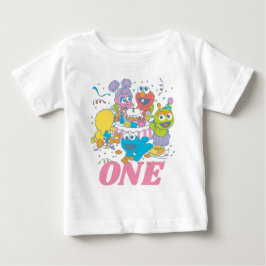 Sesamstraße | 1. Geburtstag des Kindes Baby T-shirt