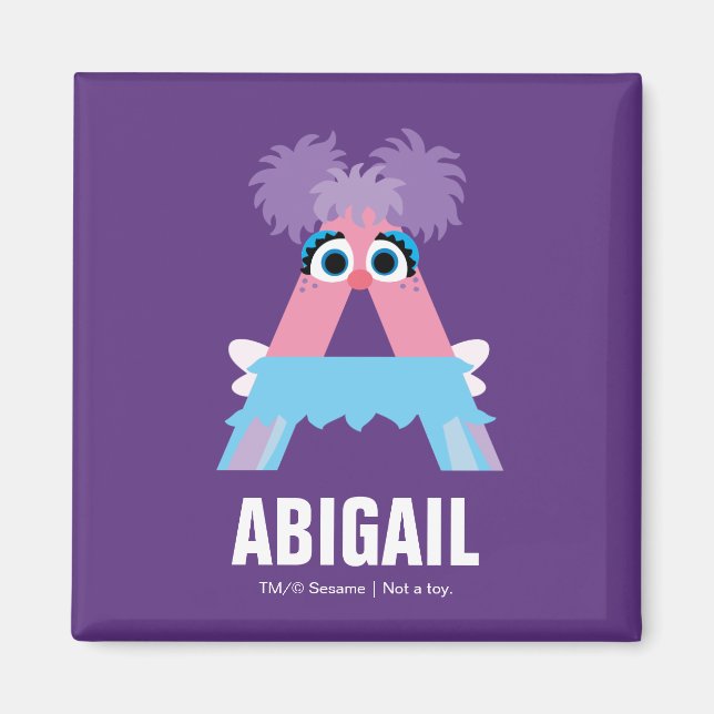 Sesamstraße | A ist für Abby Magnet (Vorne)