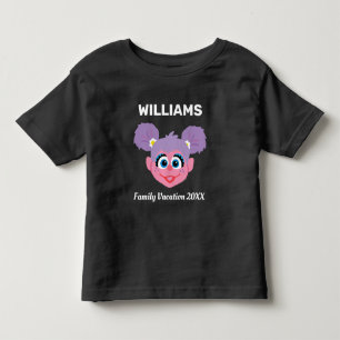 Sesamstraße Abby Cadabby Familienurlaub Kleinkind T-shirt