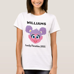 Sesamstraße Abby Cadabby Familienurlaub T-Shirt