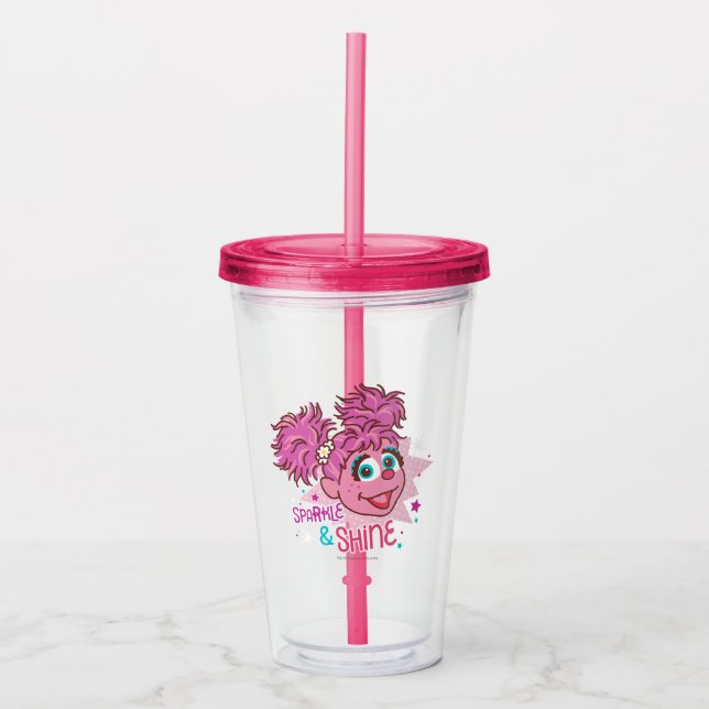 Sesamstraße | Abby Cadabby - Sparkle & Shine Acryltrinkbecher (Vorderseite)