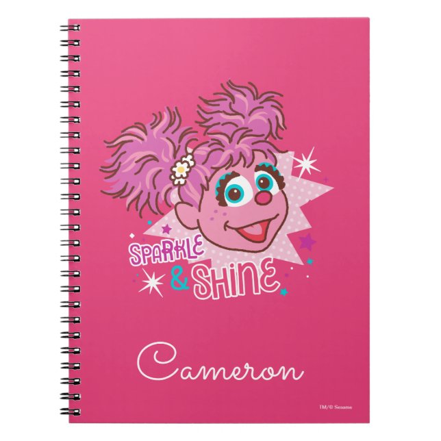 Sesamstraße | Abby Cadabby - Sparkle & Shine Notizblock (Vorderseite)