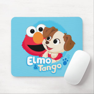Sesamstraße Abzeichen Elmo & Tango Mousepad