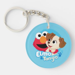 Sesamstraße Abzeichen Elmo & Tango Schlüsselanhänger