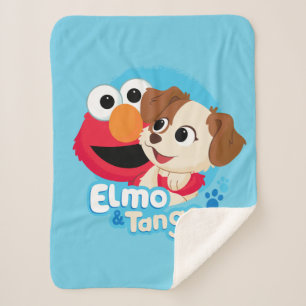 Sesamstraße Abzeichen Elmo & Tango Sherpadecke