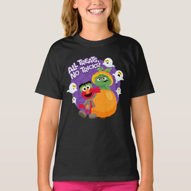 Sesamstraße | Alle Tricks keine Leckereien! T-Shirt (Vorderseite)