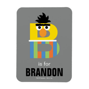 Sesamstraße   B ist für Bert Magnet