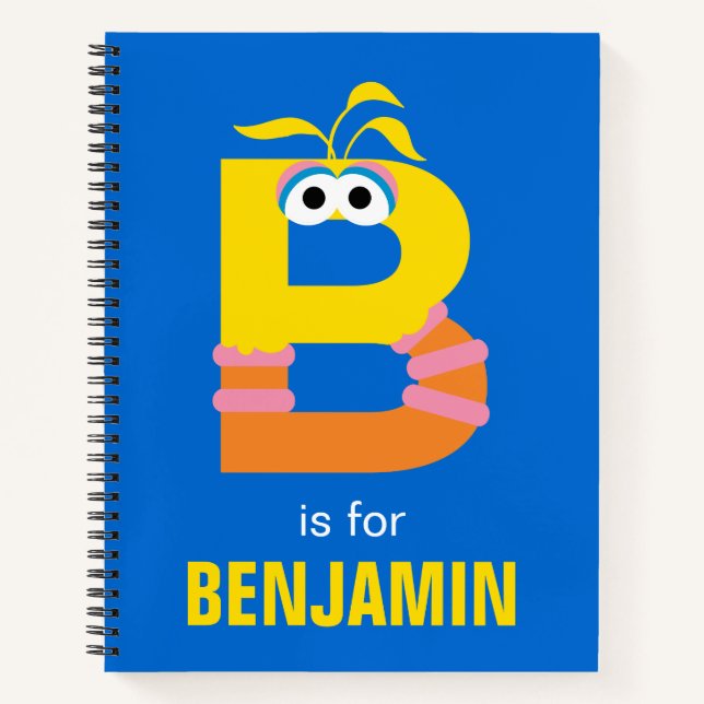 Sesamstraße | B ist für Big Bird Notizbuch (Vorderseite)