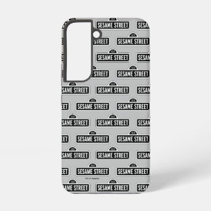 Sesamstraße   B&W-Logo Samsung Galaxy Hülle