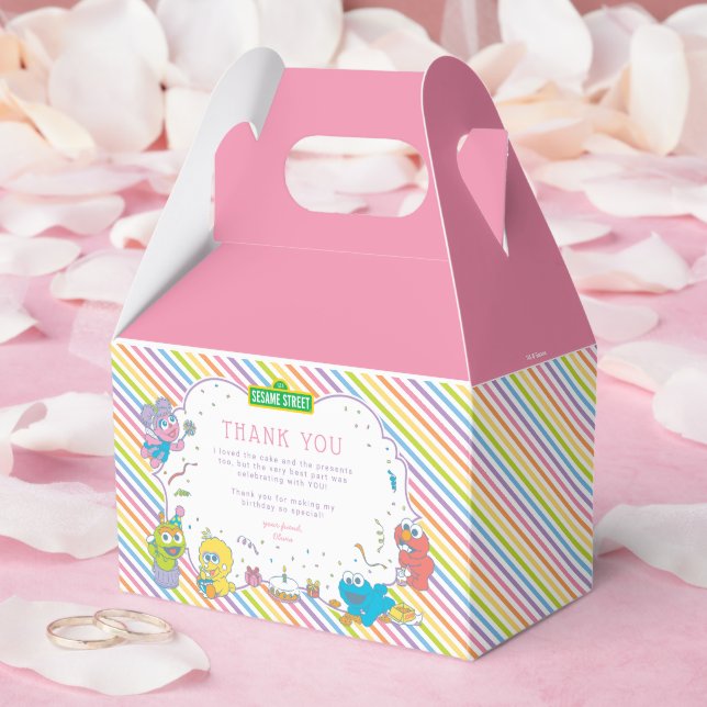 Sesamstraße | Baby's First Birthday Geschenkschachtel (Hochzeit)