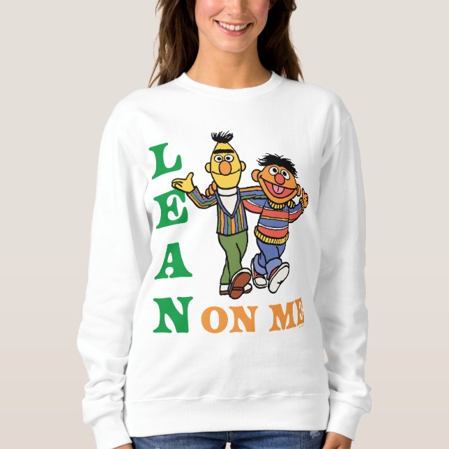 Sesamstraße | Bert & Ernie Lean über mich Sweatshirt (Vorderseite)