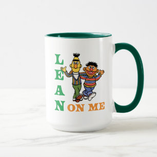 Sesamstraße Bert & Ernie Lean über mich Tasse