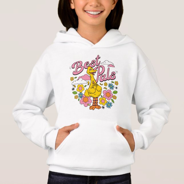 Sesamstraße | Best Yellow Bird Pals Hoodie (Vorderseite)