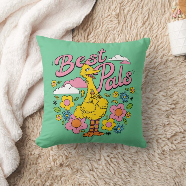 Sesamstraße | Best Yellow Bird Pals Kissen (Decke)