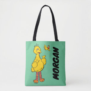 Sesamstraße Big Bird & Little Bird Name hinzuf Tasche