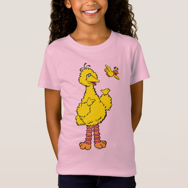 Sesamstraße | Big Bird & Little Bird T-Shirt (Vorderseite)