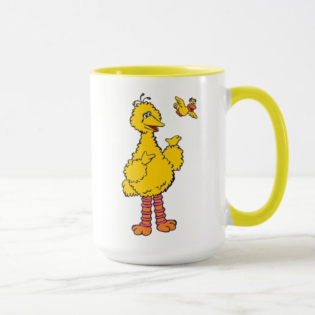 Sesamstraße | Big Bird & Little Bird Tasse (Rechts)
