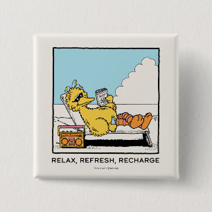 Sesamstraße Big Bird Relax Relax Relax Button