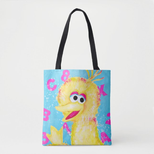 Sesamstraße | Big Bird Waving Tasche (Vorderseite)