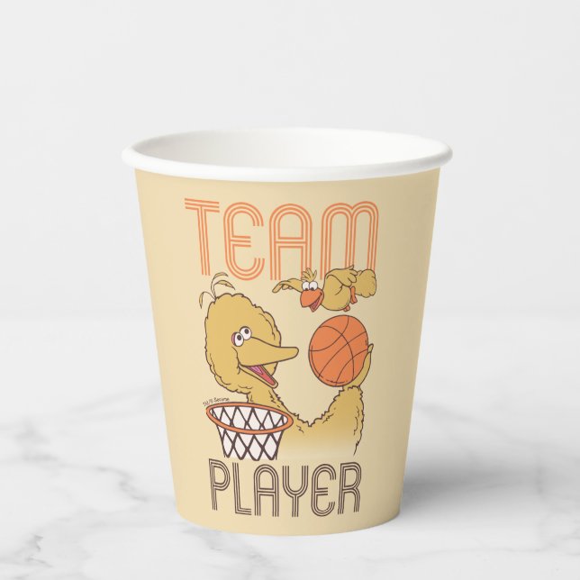 Sesamstraße | Bird Bird Team Player Pappbecher (Vorderseite)