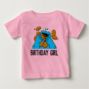 Sesamstraße   Cookie Monster 1. Geburtstag Baby T-shirt