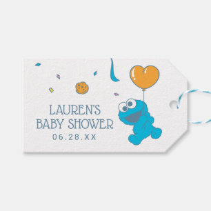 Sesamstraße   Cookie Monster Babydusche Geschenkanhänger