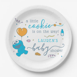 Sesamstraße | Cookie Monster Babydusche Pappteller