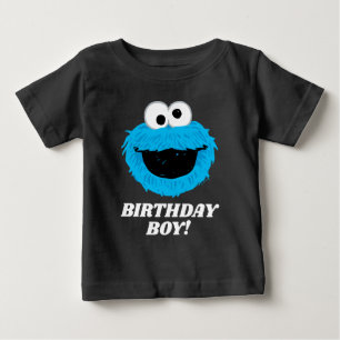 Sesamstraße   Cookie Monster - Birthday Boy Baby T-shirt