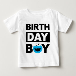 Sesamstraße   Cookie Monster - Geburtstagskind Baby T-shirt