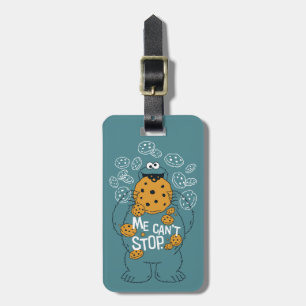 Sesamstraße   Cookie Monster - Ich kann nicht aufh Gepäckanhänger