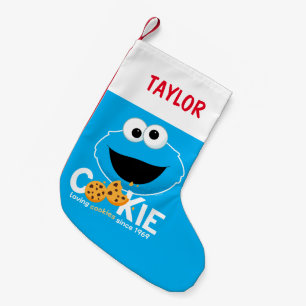 Sesamstraße   Cookie Monster Love Cookies Kleiner Weihnachtsstrumpf