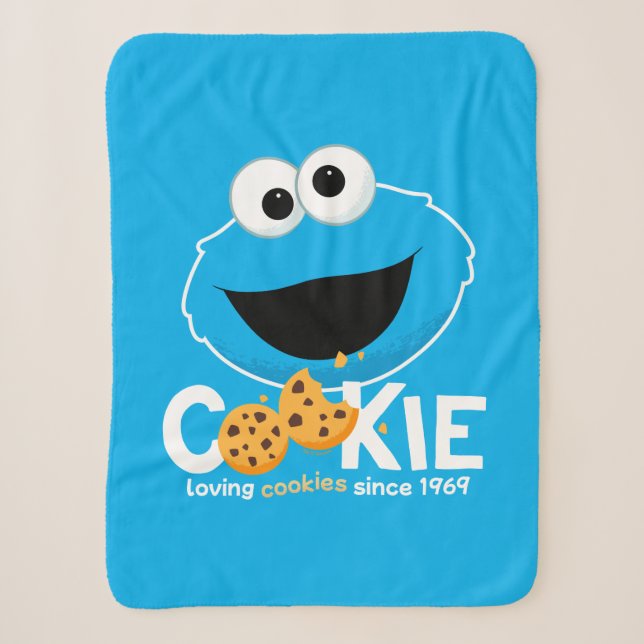 Sesamstraße | Cookie Monster Love Cookies Sherpadecke (Vorderseite)