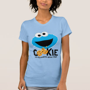 Sesamstraße Cookie Monster Love Cookies T-Shirt