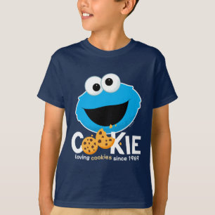 Sesamstraße Cookie Monster Love Cookies T-Shirt