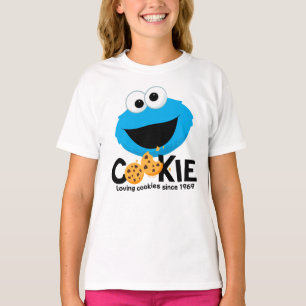 Sesamstraße Cookie Monster Love Cookies T-Shirt