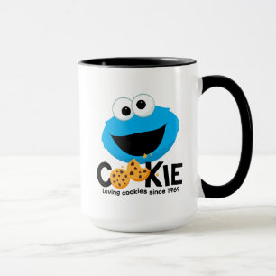 Sesamstraße   Cookie Monster Love Cookies Tasse