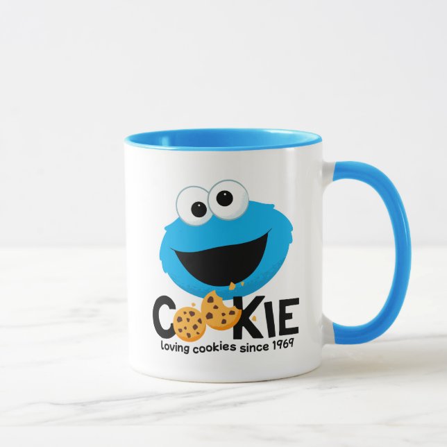 Sesamstraße | Cookie Monster Love Cookies Tasse (Rechts)