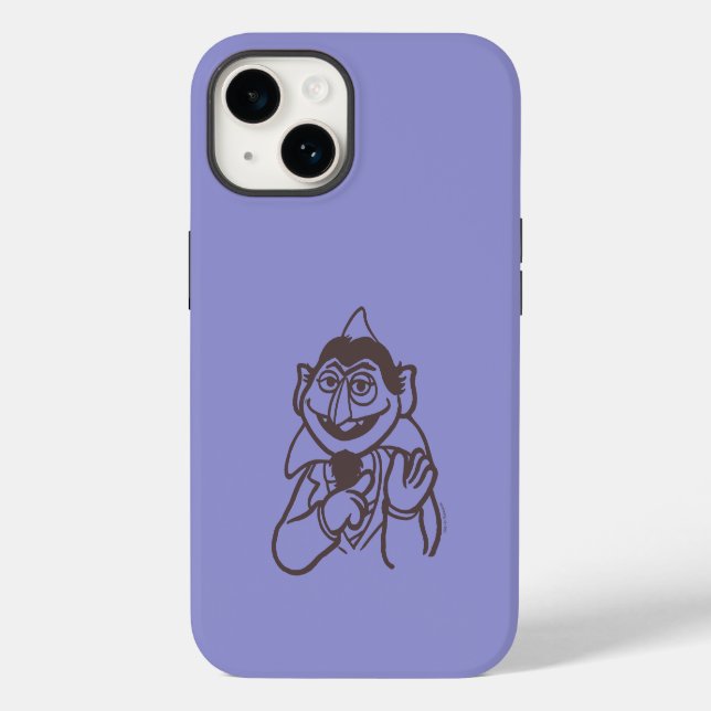 Sesamstraße | Count von Count Case-Mate iPhone 14 Hülle (Rückseite)