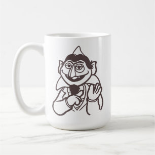 Sesamstraße   Count von Count Kaffeetasse