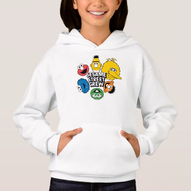Sesamstraße-Crew Hoodie (Vorderseite)