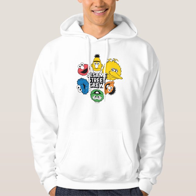 Sesamstraße-Crew Hoodie (Vorderseite)
